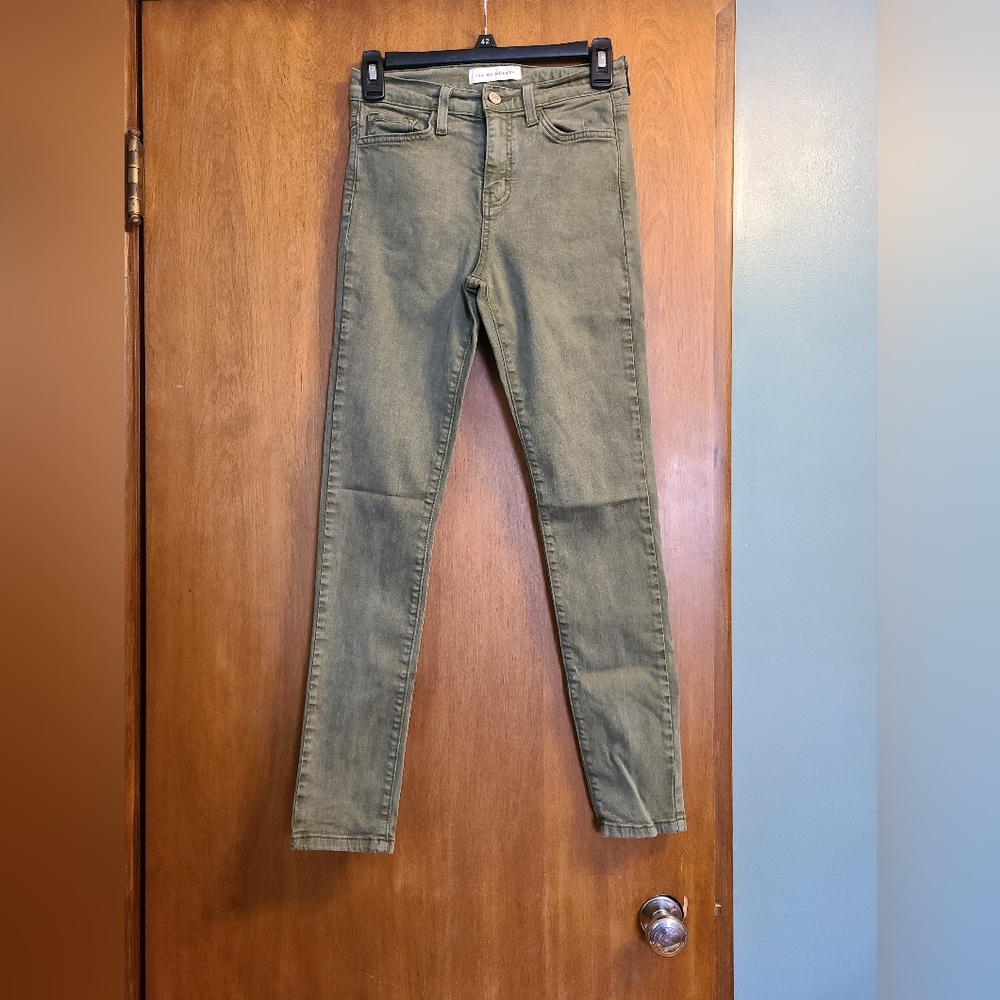 Flying Monkey Green Denim